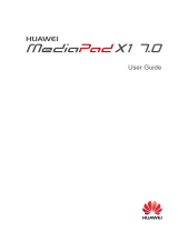 Huawei MEDIAPAD X1 7.0 User manual