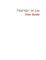 Huawei Honor 3C Lite User guide