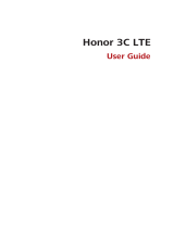 Huawei Honor 3C LTE User guide