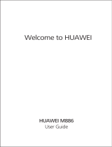 Huawei M886 Radio Shack User guide