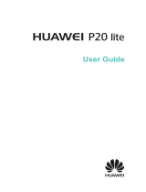 Huawei P20 Lite User manual