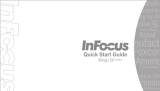 Infocus M460 Quick start guide