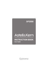 iRiver Astell & Kern SP2000 User manual