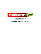 Karbonn Titanium Mach Five User manual
