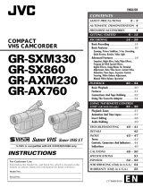 JVC GR-SXM330 Owner's manual