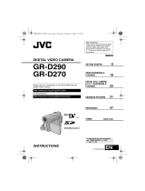 JVC GR-D270 User guide