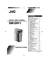 JVC GR-DV1 Owner's manual