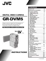 JVC GR-DVM5 User manual