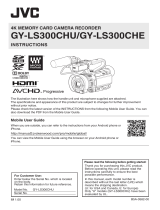 JVC GY LS300CHE, LS300CHU Owner's manual