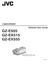 JVC GZ-EX515 Owner's manual