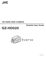 JVC GZ-HD520 Owner's manual