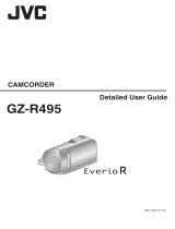 JVC GZ-R495 User guide