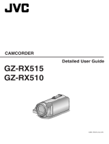JVC GZ-RX515 User guide