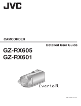 JVC GZ-RX601 Owner's manual