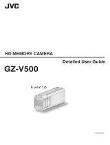JVC GZ-V500 Owner's manual