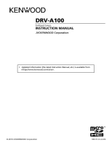 Kenwood DRV-A100 User guide