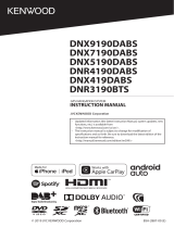 Kenwood DNX 9190 DABS Operating instructions