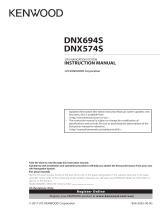 Kenwood DNX 574 S Operating instructions