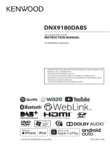 Kenwood DNX 9180 DABS Operating instructions