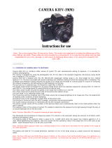 Kiev Camera 19 M Operating instructions