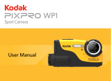 Mode d'Emploi Kodak Série Pixpro WP1 Sport Camera User manual