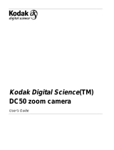 Kodak DC50 User manual