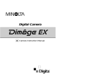 Minolta DIMAGE EX User manual