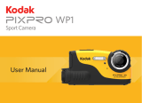 Kodak Pixpro WP1 Sport Camera User manual