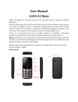 Lava A1 BUZZ Owner's manual