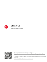 Leica CL Quick start guide