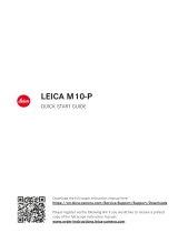 Leica M10-P Quick start guide