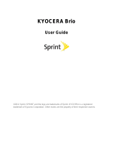 KYOCERA Brio Sprint User manual