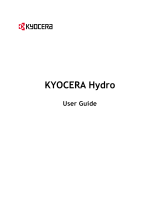 KYOCERA Hydro Cricket Wireless User guide