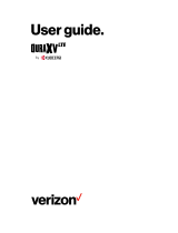KYOCERA DuraXV LTE Verizon User manual