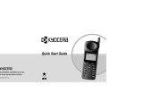 Kyocera QCP Series User QCP 1960 Quick start guide