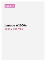 Lenovo Vibe A Operating instructions