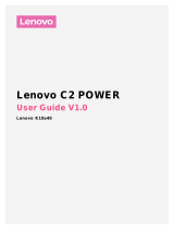 Lenovo Vibe C2 User manual