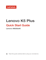 Lenovo K5 Plus Quick start guide