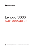 Lenovo S S660 Owner's manual