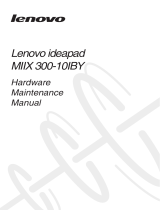 Lenovo IdeaPad Miix 300-10IBY User manual