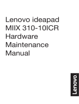 Lenovo IdeaPad Miix Series IdeaPad Miix 310-10ICR User manual
