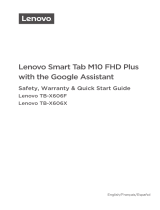 Lenovo Smart Tab Series Smart Tab M10 FHD Plus Operating instructions