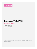 Lenovo Tab P10 - TB-X705L User manual