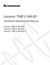 Lenovo Tab Series User TAB 2 A8-50LC User manual