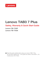 Lenovo Tab Series UserTab 3 7 Plus