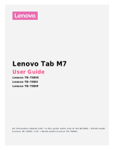 Lenovo Tab M7 User manual