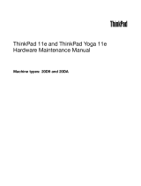 Lenovo ThinkPad Yoga Series ThinkPad 11e User manual