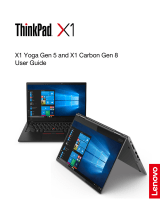 Lenovo ThinkPad X1 Yoga Gen 5 User guide