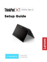 Lenovo ThinkPad X SeriesThinkPad X1 Yoga Gen 5