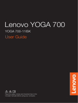 Lenovo Yoga 700 11ISK User guide